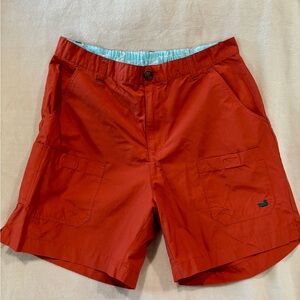Men's Orange Southern Marsh Shorts